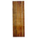 RS Furnishings Pura Vida I Off The Grid Teak Panel in Natural with 18kt Gold Grid