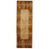 RS Furnishings Pura Vida I Shock Wave Teak Panel in Natural with Insert and Gold Waves