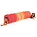 Pacific Play Tents 9' Red See Through Institutional Tunnel