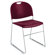 KFI Seating Compact Stacking Chair with Chrome Frame