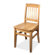 KFI Seating Chair with Wood Seat