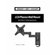 Ready Set Mount Swivel LCD Wall Mount for 13" to 37" Screens in Hi-Gloss Black