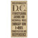 Artehouse LLC Washington DC Transit Wood Sign