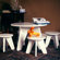 Sodura Aero Kids 3 Piece Table and Stool Set