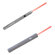 Vutec Laser Pointer with Stylish Pocket Clip and Flat Anti-Rolling Design