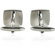 Cuff-Daddy Fleur Di Lis Cufflinks in Blue / White