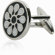 Cuff-Daddy Black Designer Cufflinks