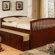 Williams Import Co. Full / Twin Captain Bed