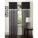 Lush Decor Terra Panel Pair in Black / Silver