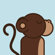 ModTots Animals Monkey Print