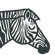 ModTots Animals Zebra Print