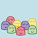 ModTots Sweets and Confections with Gum Drops Print