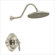 Showhouse by Moen Waterhill 10" Single Function Rainfall Posi-Temp Shower Head Brushed Nickel