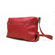 Le Donne Leather Top Zip Front Slip Shoulder Bag