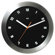 Bai Design Milan Brushed Aluminum Wall Clock