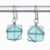 Seaglass Wrapped Earring