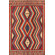 Apadana Inc. Kilim Multi-Colored Tribal Rug