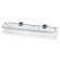 Toscanaluce by Nameeks 16" Plexiglass Shelf with Railing and Chrome Mounting