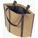 Clava Leather Eco-Chic Canvas Roll-up Tote