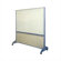 Claridge Products Premiere Room Divider with Markerboard Side and Fabricork Side