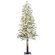 Vickerman Co. Flocked Alpine 5' Artificial Christmas Tree with Clear Lights