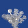 Vickerman Co. 9' Artificial Pencil Christmas Tree with Clear Lights in Silver