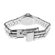 Peugeot Women's Round Swarovski Watch with Crystal Bracelet in Silver Tone