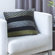 Dreams 'N' Drapes Curtina Newton Single Cushion Cover in Black