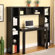 Altra Furniture Parsons Storage Towers and Bridge with Desk Bundle