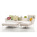 Vitra Suita Open 2 Seater Sofa with Chaise Lounge