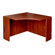 Boss Office Products Corner Table with Hutch