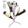 Metrotex Designs Stem Tree 3 Bottle Tabletop Wine Rack