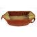 Aston Leather Men's Leather Toiletry Case with Metal Frame