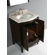 Madeli Udine 24" Bathroom Vanity Set in Walnut