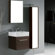 Madeli Arezzo 20" Wall Mounted Bathroom Vanity Set in Walnut