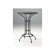 Woodard Bar Height Outdoor Round Mesh Top Bistro Table
