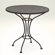 Woodard Parisienne 30" Round Bistro Table with Pattern Metal Top