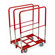 Raymond Products Panel Mover 5" Quiet Poly Casters, 2 Fixed and 2 Swivel, 3 Extra Tall Uprights