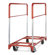 Raymond Products Narrow Folding Round Table Mover with All Swivel 5" Phenolic Casters