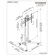 Cotytech Adjustable Ergonomic Mobile TV Cart for 32" - 56"