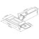 Cotytech Fully Adjustable Keyboard Mouse Tray