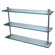 Allied Brass Universal Triple Glass Shelf with Towel Bar