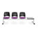OFM Stars and Moon Four Chair Beam with Table