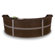 OFM Reception Furniture Triple Unit Curved Station