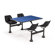 OFM 30" x 48" Group/Cluster Table and Chairs with Laminate Tops