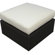 Source Outdoor Manhattan Ottoman with Cushion