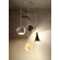 Lightexture Claylight Boomerang Four Pendant Chandelier