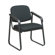 Office Star Products Deluxe Sled Base Guest Arm Chair with Shell Back