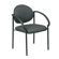 Office Star Products Stack Chair with Arms and Black Frame Quote   (special order)