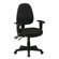 Office Star Products Mid-Back Dual Function Ergonomic Office Chair with Adjustable Arms